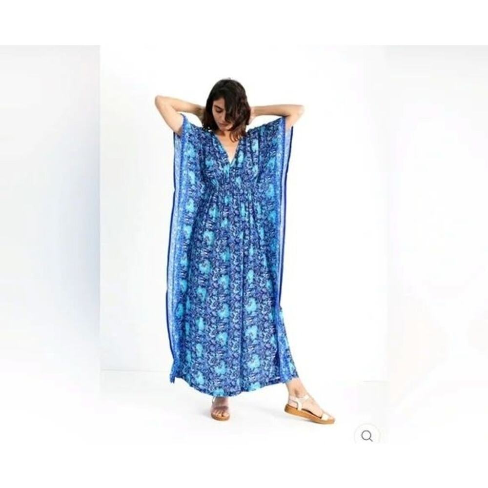 S/M Rujuta Sheth Blue Maxi Dress